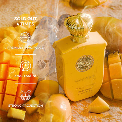 MANGO ICE Eau De Parfum 100ml by Gulf Orchid | Inspired by God of Fire Stéphane Humbert Lucas 777