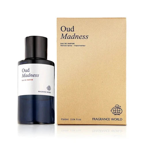 Oud Madness 60ml EDP by Fragrance World | Inspired by Oud Maracujá Maison Crivelli