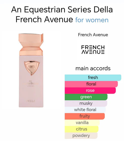 French Avenue An Equestrian Series DELLA 100ml EDP for Women - Inspired by Delina Parfums de Marly