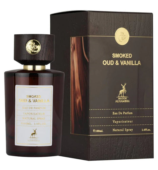 Smoked Oud & Vanilla EDP 100ml by Maison Alhambra
