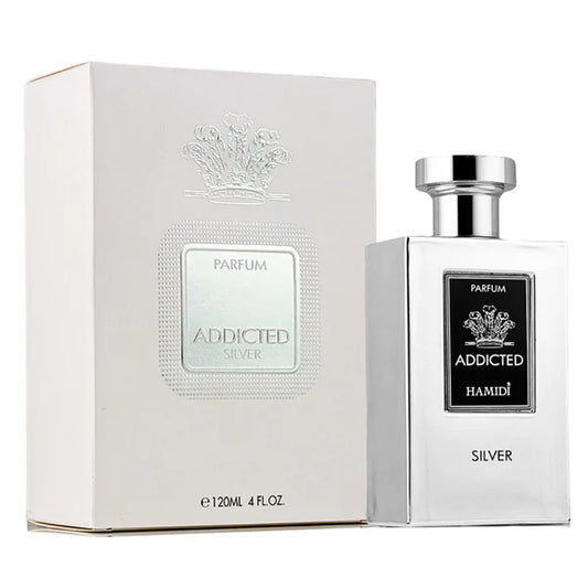 Hamidi ADDICTED SILVER EDP Perfume - 120ml | Inspired by Creed Silver Mountain Water
