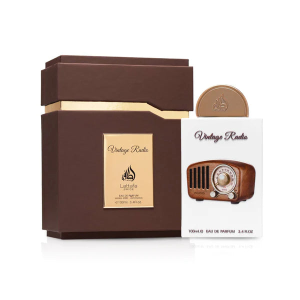 Vintage Radio EDP Perfume 100ml By Lattafa Pride