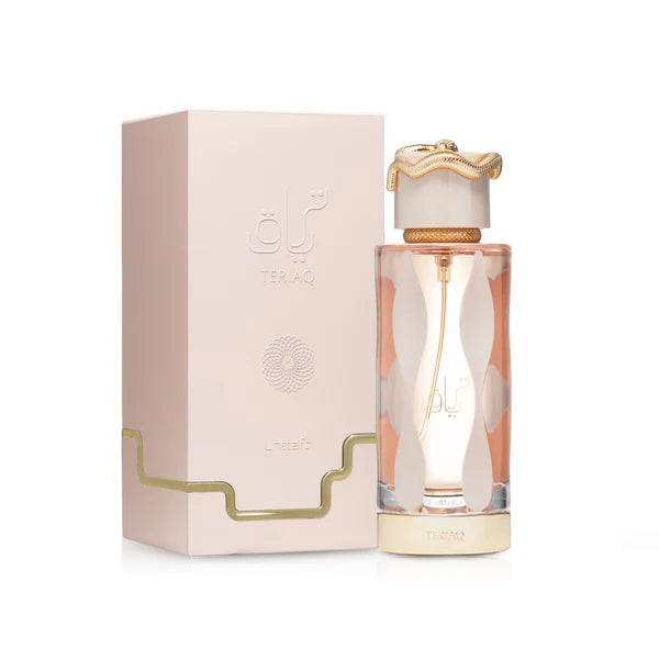 TERIAQ EDP Spray 100ml by Lattafa, Long Lasting Perfumes for Men & Women