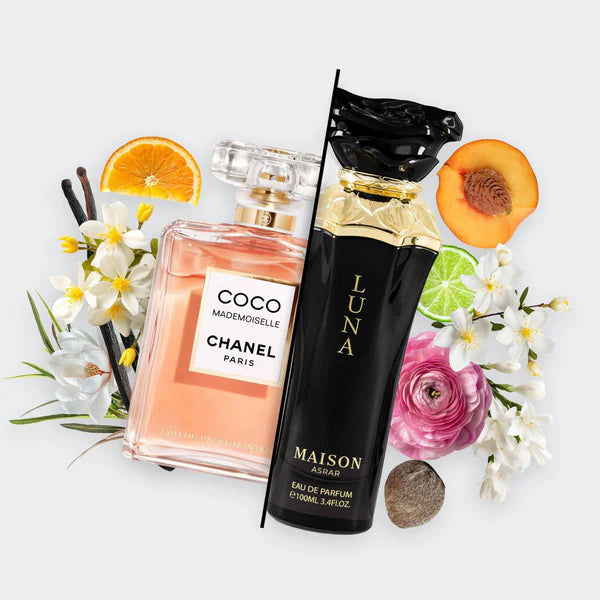 Maison Asrar LUNA – EDP 100ml for Women | Inspired by Coco Mademoiselle Chanel
