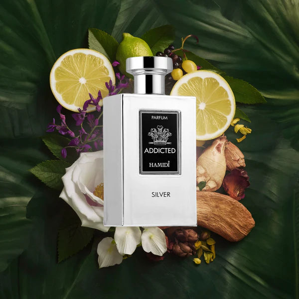 Hamidi ADDICTED SILVER EDP Perfume - 120ml | Inspired by Creed Silver Mountain Water