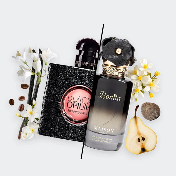 Maison Asrar BONITA – EDP 100ml | Inspired by Black Opium Yves Saint Laurent