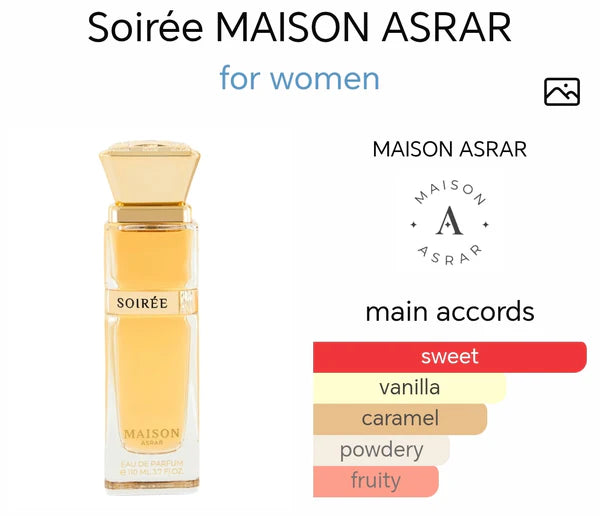 Maison Asrar SOIRÉE – EDP 110ml | Inspired by Eilish Billie Eilish