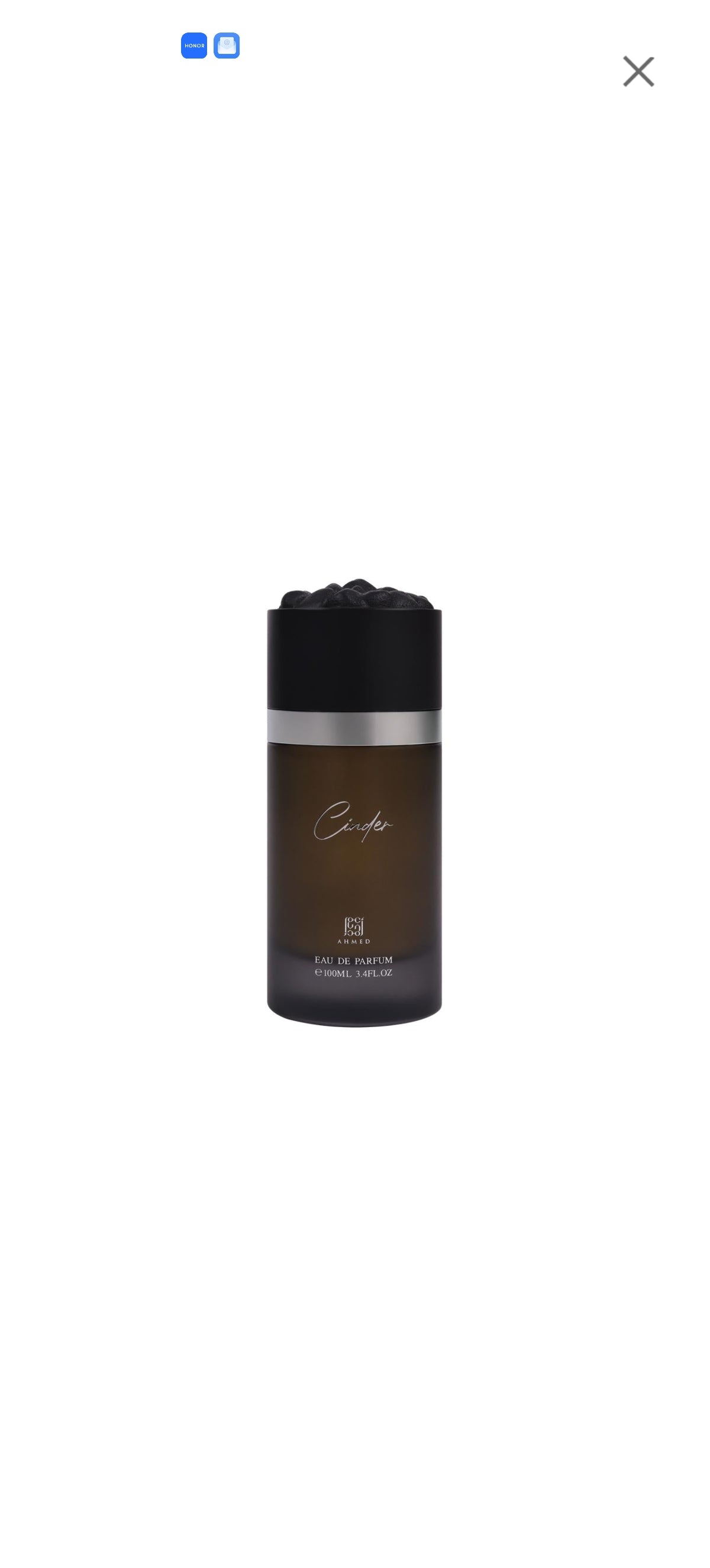 CINDER EDP by Ahmed Al Maghribi - 100ml