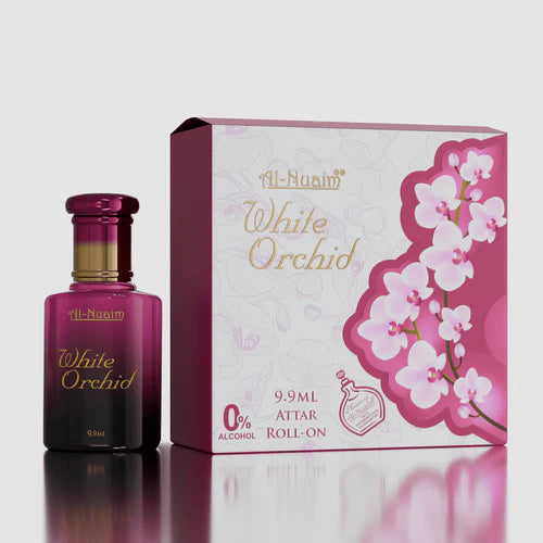 Al Nuaim White Orchid 9.9ML Attar Roll-On Perfume